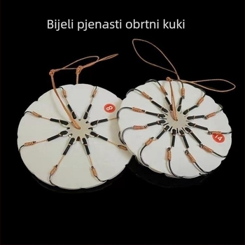 Ribolovna udica s bodljama, obična udica, pakiranje 500 kom., mjesto ribolova: vodeni rezervoar