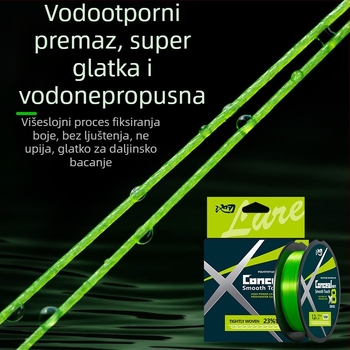 Pool Blade glavna ribolovna linija, PE materijal, visoke čvrstoće, paket od 100 komada