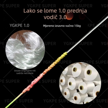 Glavna linija za ribolov, PE materijal, nosivost 3–33 kg, Zhenshi Outdoor