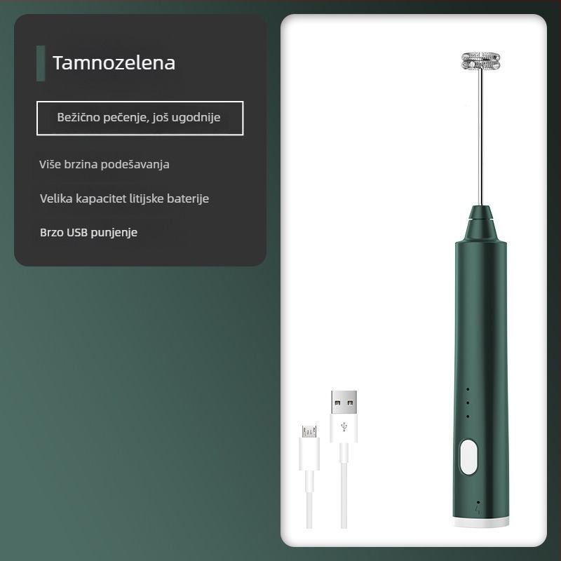 Električni ručni mikser za jaja, 7+ brzina, 1001–1200 W, prijenosni, za mućenje jaja i miješanje smjese