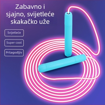 Svetleće užad za preskakanje s PVC optičkim vlaknom, marka Strong
