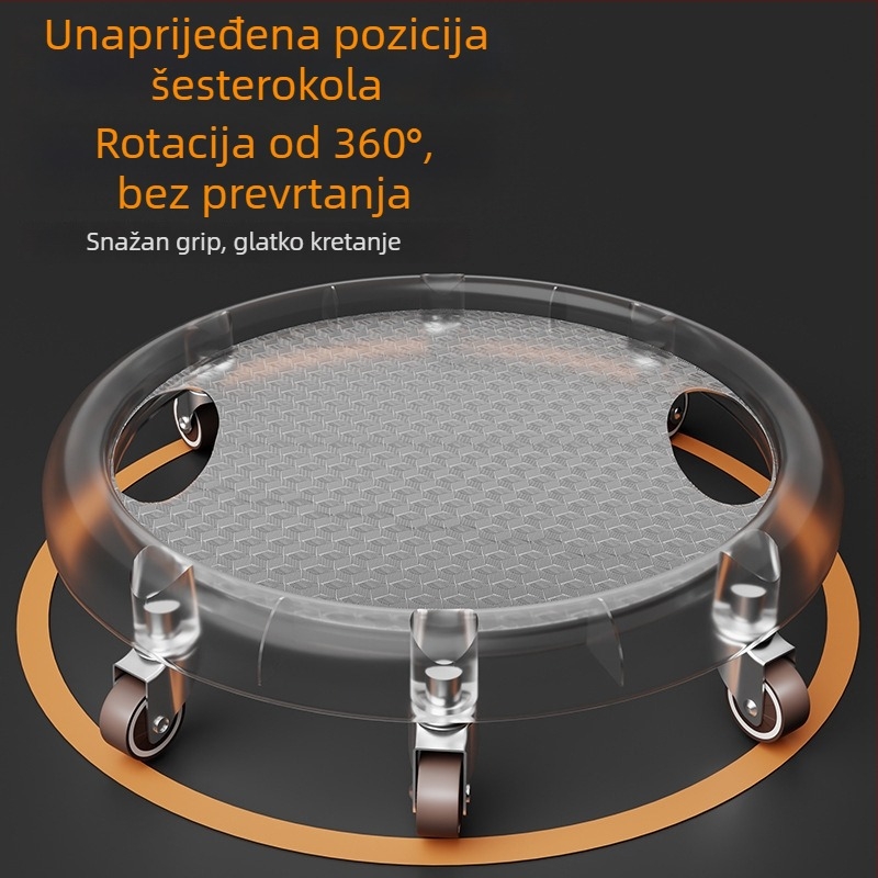 Kotač za trbušnjake s diskom, tih, nerazvlači se, 1 kg, model Jyjfp-003, za kućnu i uredsku upotrebu