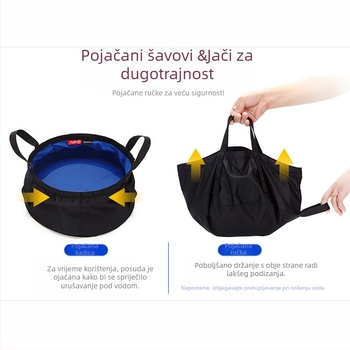 Ribolovni vodeni bazen - Prijenosno putno za pranje, Cordura unutarnji sloj; Nylon vanjski sloj, 82 g, Marka: Bump (Cordura unutarnji; Nylon vanjski; 82 g; Bump)