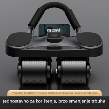 Abdominalni kotačić s četiri kotača, automatsko vraćanje, tiho, podrška za lakat, poboljšani model JF8