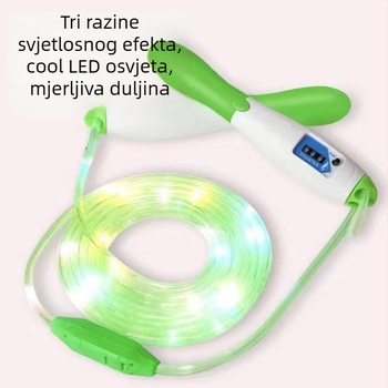 LED preskačuće užad za učenike i djecu iznad 3 godine — početnici; Materijal: PP; Podrijetlo: Jinhua, Zhejiang; Pogodno za trčanje; Samo za djecu