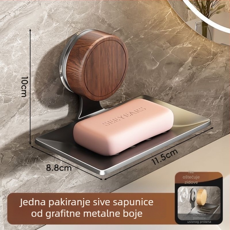 Metalni držač sapuna, kutija od 100 komada, bez prilagodbe, bez licenciranih privatnih marki