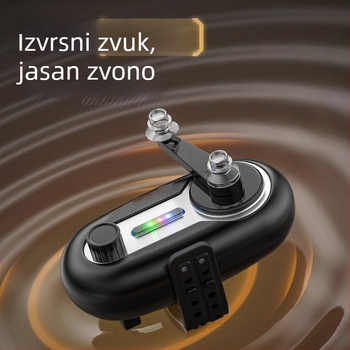 Ribolovni alarm za zagriz, vodootporan, visoka osjetljivost, automatsko otkrivanje — Giant fin king, plastika