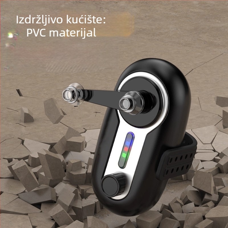Ribolovni alarm za zagriz, vodootporan, visoka osjetljivost, automatsko otkrivanje — Giant fin king, plastika
