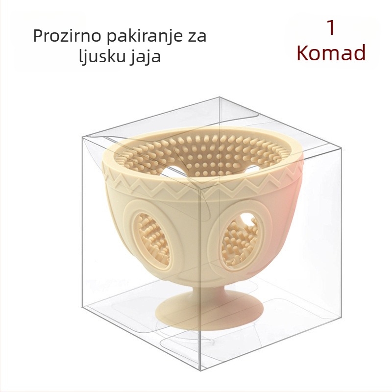 Silikonova rotirajuća četka za jaja – alat za čišćenje jaja, moderan stil, lansiranje 2025, svadbeni dar