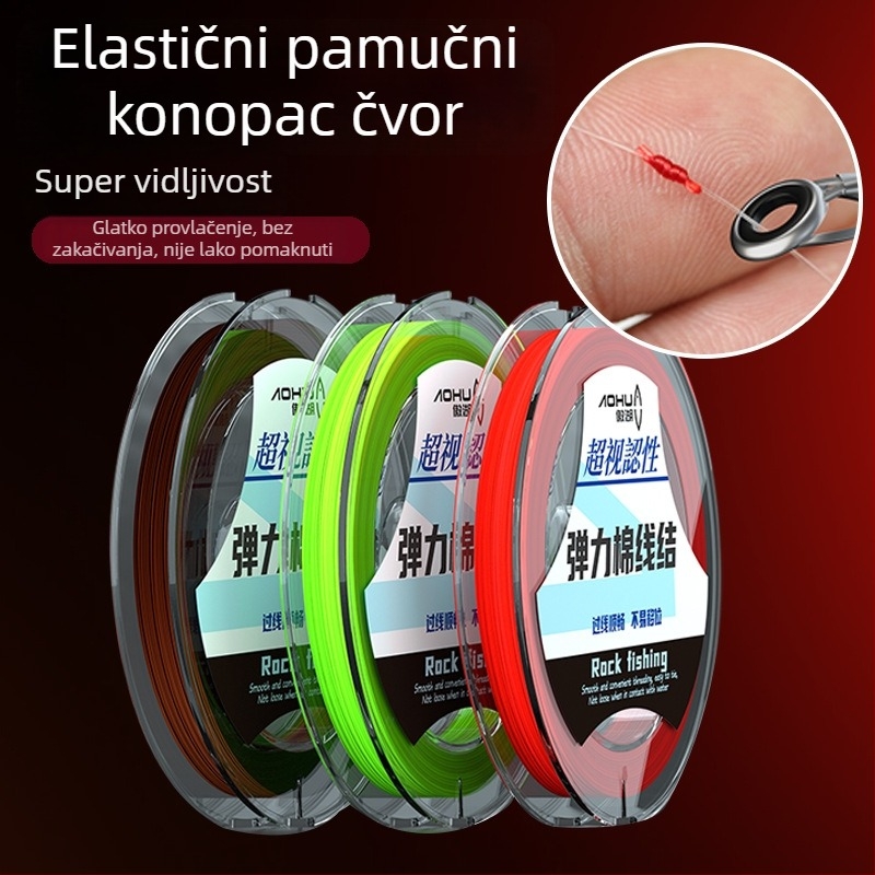 Aohu Elastična Užad Za Klizeću Plovak Ribolov