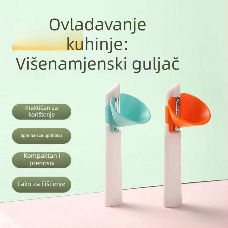Xinyue Višefunkcijski kuhinjski oguljivač voća i povrća — PP materijal, moguć ispis logotipa, prilagodba