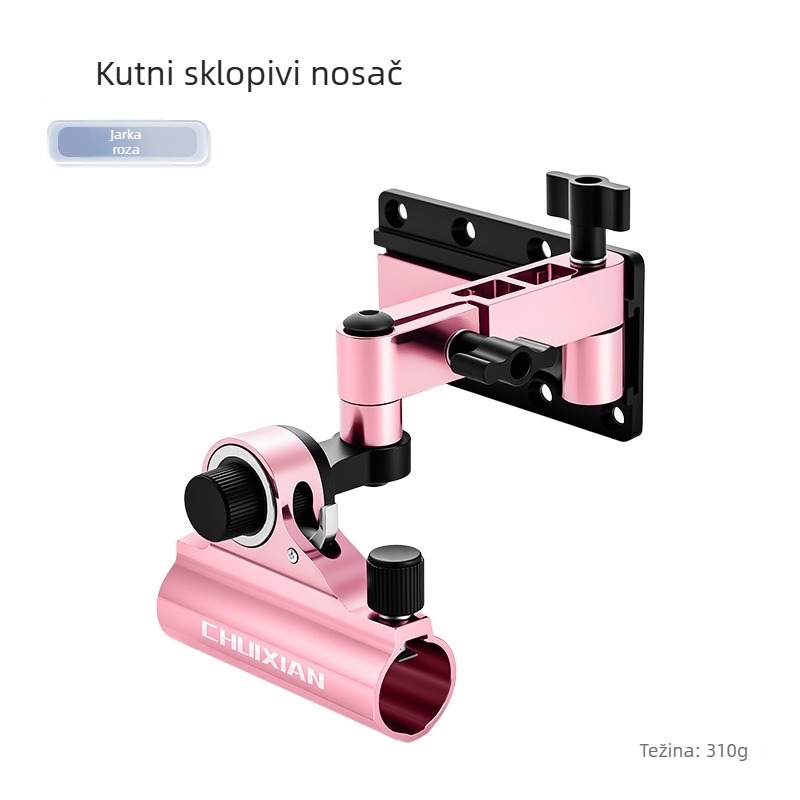 Dodatak kutiji za pecanje s univerzalnim umetnim tipom dugog mehaničkog ramena, aluminijsko-magnezijska legura, sklopivi toranj nosač