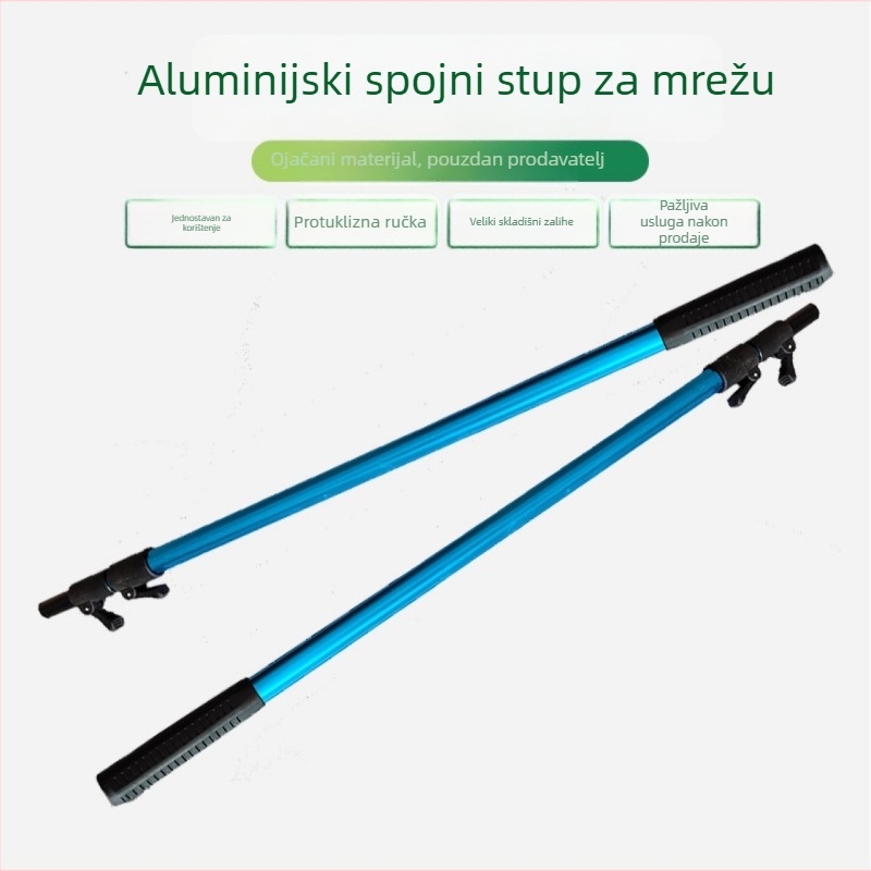 Morning Fish Music aluminijski nosač za štapove – držač štapova i dodaci za kutiju za ribolov