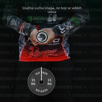 Pubee najlonska ribolovna linija, podlinija, nosivost 3–33 kg, 100 komada u kutiji