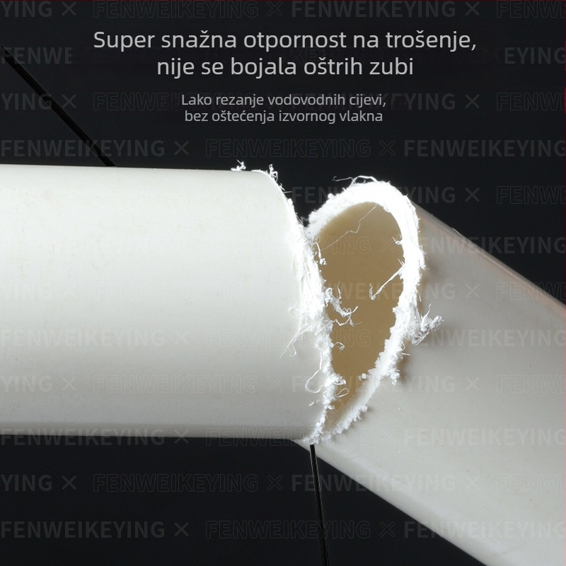 Pubee najlonska ribolovna linija, podlinija, nosivost 3–33 kg, 100 komada u kutiji