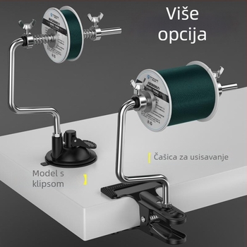 Camper navijač linije za ribolovne role od aluminijske legure