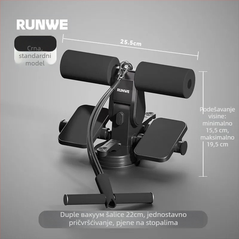 Trbušni disk HS-021, nerasklopiv, za ured, vanjske i kućne potrebe, za fitness i bodybuilding