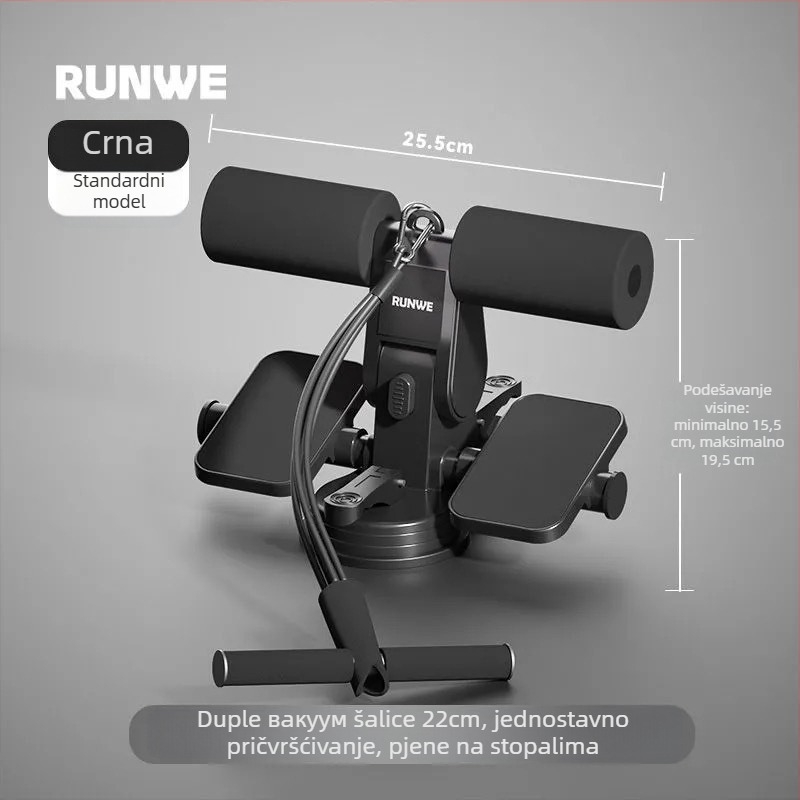 Trbušni disk HS-021, nerasklopiv, za ured, vanjske i kućne potrebe, za fitness i bodybuilding