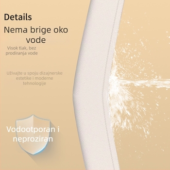 Vodootporna zavjesa za tuširanje s otpornošću na plijesni, debeli poliester, korejska ilustracija za kupaonicu