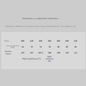 Ženske traperice s srednjim visokim strukom, produžena duljina, denim od pamuka s elastanom, labavi kroj, ravne nogavice, jesen 2025