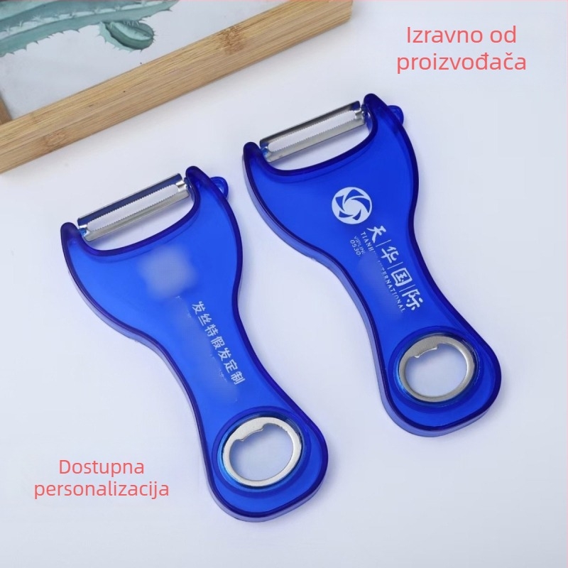 Ogulac povrća – višenamjenski, dvostruka funkcija, nehrđajući čelik, mogućnost otiska logotipa