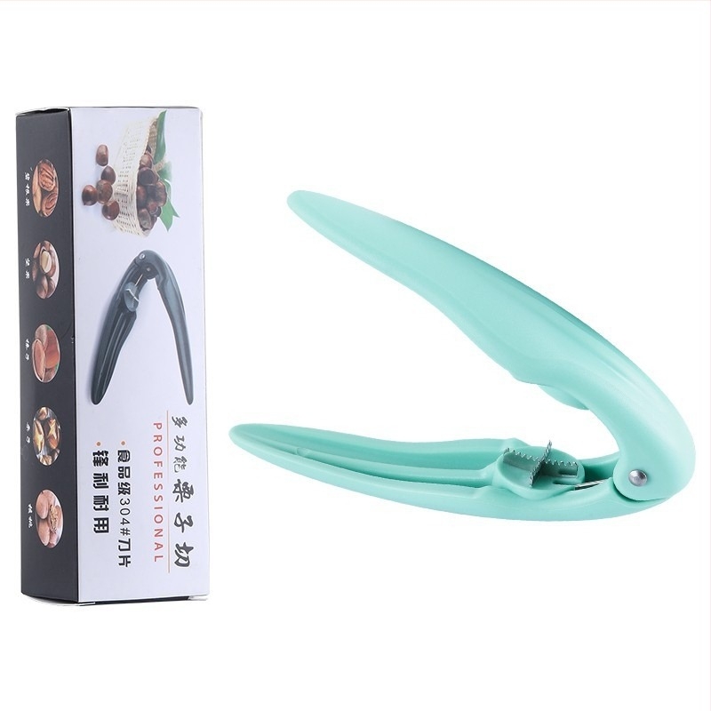 Otvarač za kestene i strugalica s križnim klipom, nehrđajući čelik, moderan minimalistički dizajn, podrijetlo Yangjiang, lansiran u proljeće 2017