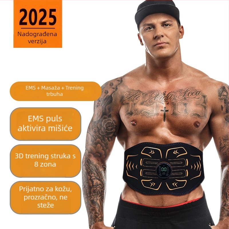 Pojas za mršavljenje struka i masažer za trbuh – uređaj za vježbanje abdomena