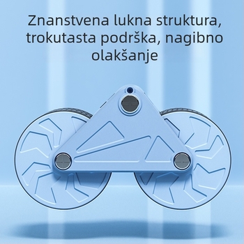 Kotač za mišiće trbuha s naslonom za lakte, za kućnu upotrebu, nerotavljiv, 3 kg, model 01
