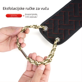 Ručnik za kupanje s dvostrukom teksturom za masažu leđa, Welcome, materijal Rayon, univerzalna uporaba, kutija od 500 kom