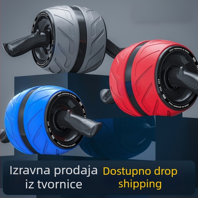 ITSMART trbušni kotač 0010, težina 1,1 kg, nije sklopiv, pogodan za ured, dom i vanjske treninge