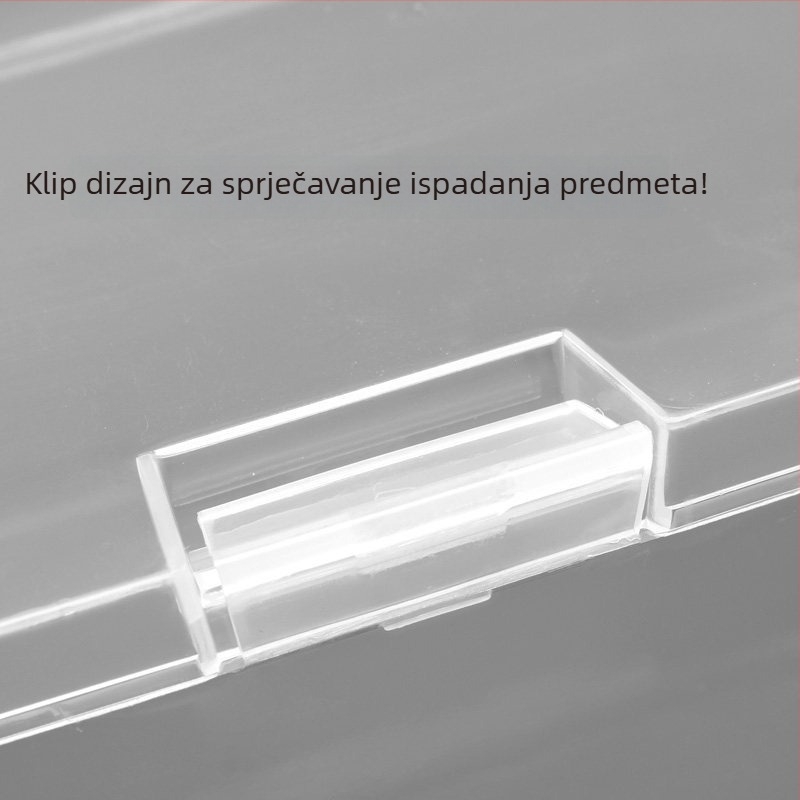 Huansheng ABS kutija za male ribolovne dodatke – višenamenska kutija za pohranu s kopčom