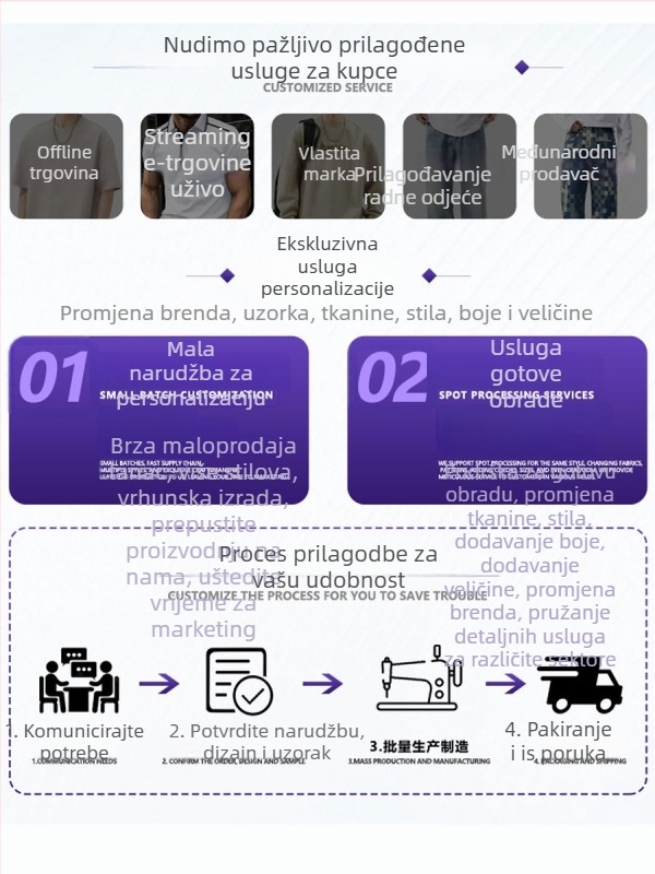 Muške traperice od denima sa scimitar-stilom širokih nogavica, poderane rupe, niski struk, zip zatvarač