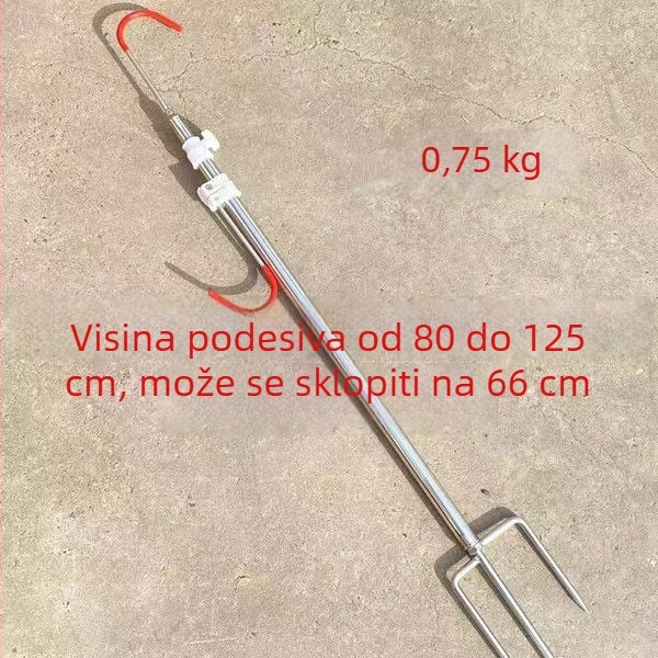 Langchi Nerezni čelični držač za štap za pecanje s višestranom rotacijom