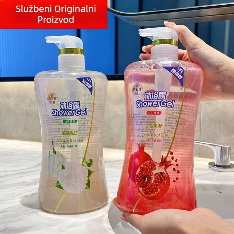 Duobiko gel za tuširanje – kupaonski set 1000 ml, osvježavajući učinak, za obitelj, rok trajanja 3 godine