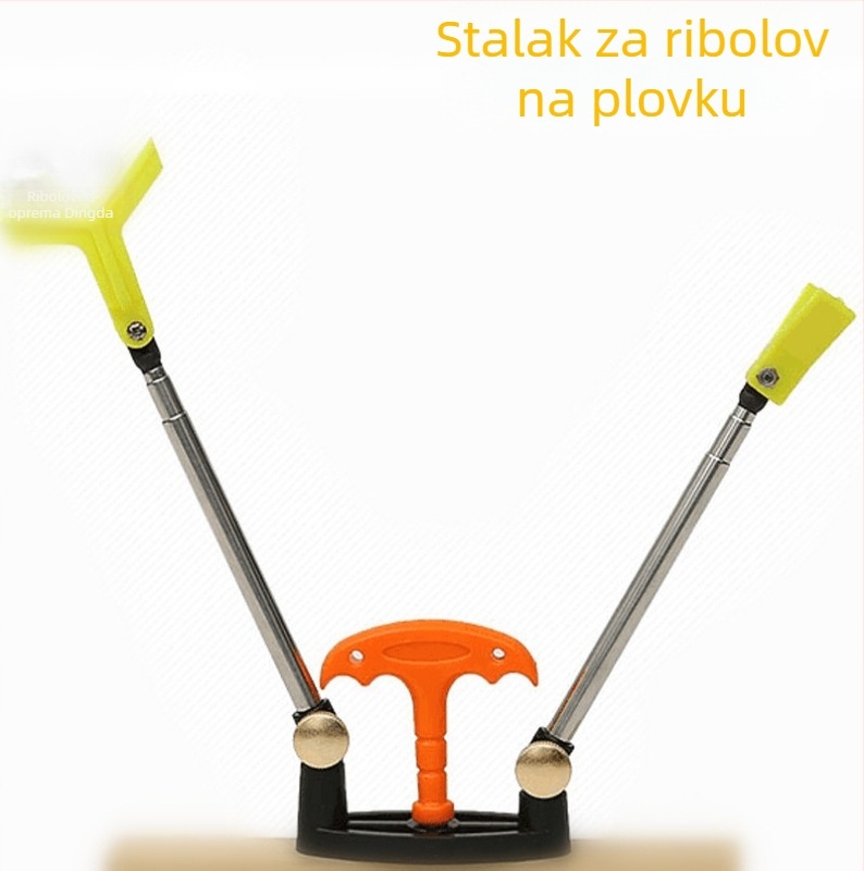 Držač za raft ribolov, podesivi držač štapa, nehrđajući čelik, zemljani klin