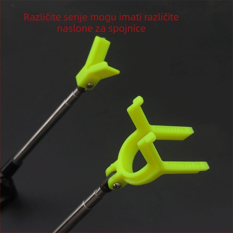 Držač za raft ribolov, podesivi držač štapa, nehrđajući čelik, zemljani klin