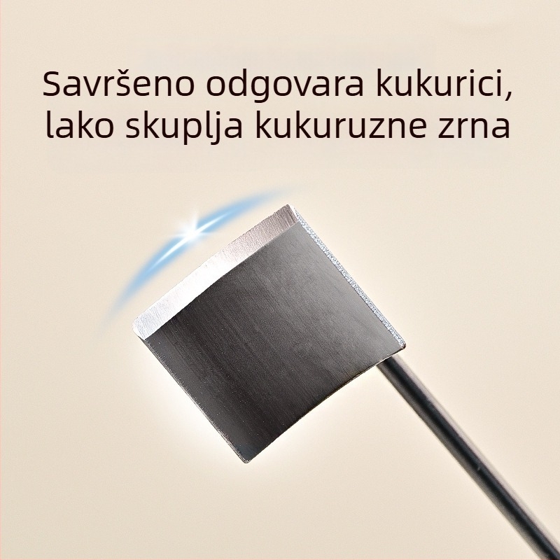 Ručni nehrđajući čelični alat za guljenje i ljuštenje kukuruza, kućna upotreba