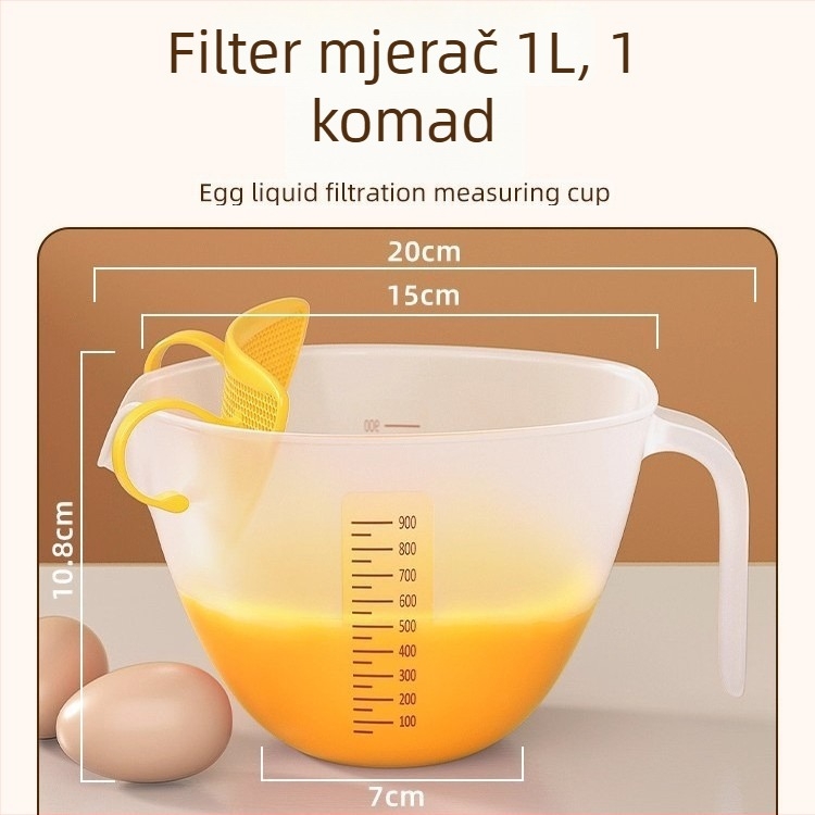 Youqin višenamjenski električni mikser za jaja, potpuno automatska zdjela za miješanje i posuda za kuhanje na paru