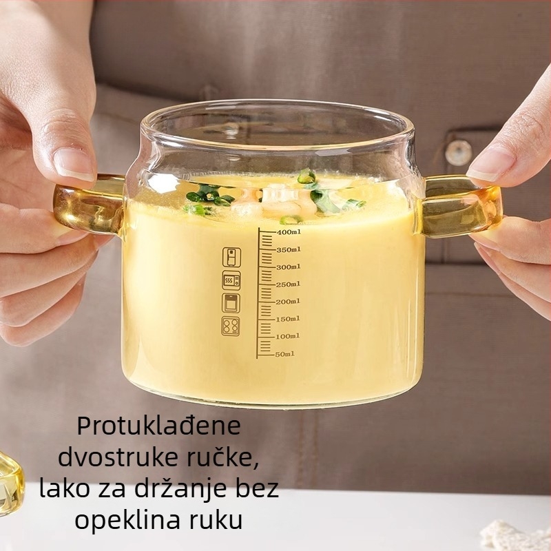 Youqin višenamjenski električni mikser za jaja, potpuno automatska zdjela za miješanje i posuda za kuhanje na paru