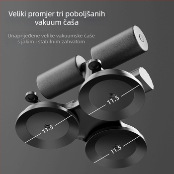 To the best Sit-up Aid — Usisna čašica za fiksiranje stopala za vježbe trbušnjaka, 3,14 kg, za ured, vanjske prostore i kućnu upotrebu