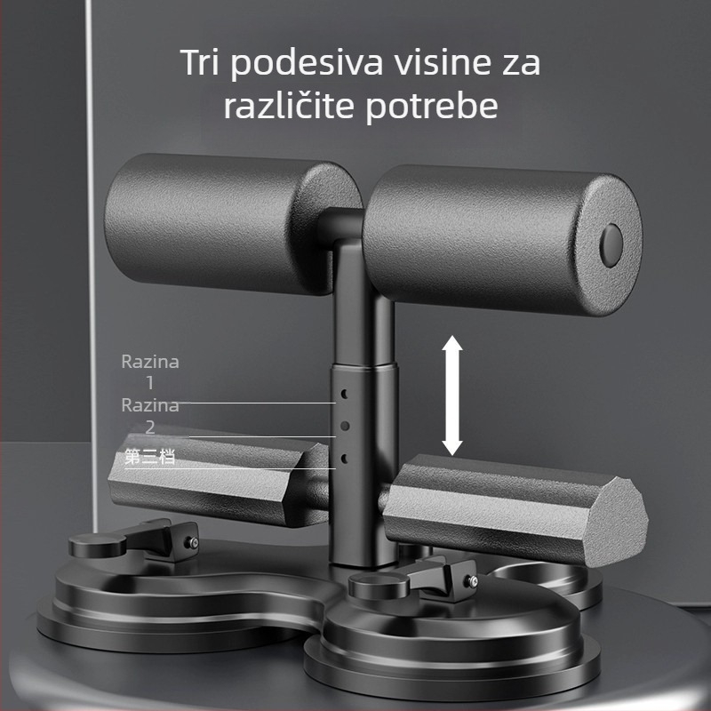 To the best Sit-up Aid — Usisna čašica za fiksiranje stopala za vježbe trbušnjaka, 3,14 kg, za ured, vanjske prostore i kućnu upotrebu