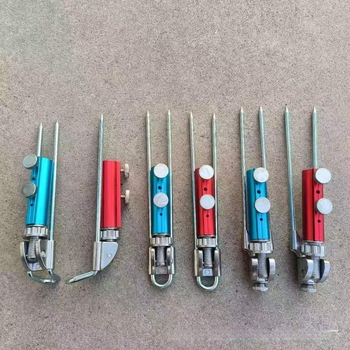Držač za štapove za ribolov, nehrđajući čelik, univerzalno prilagodljiv toranj-držač s bazom za zemlju — Guo's Fishing Tackle