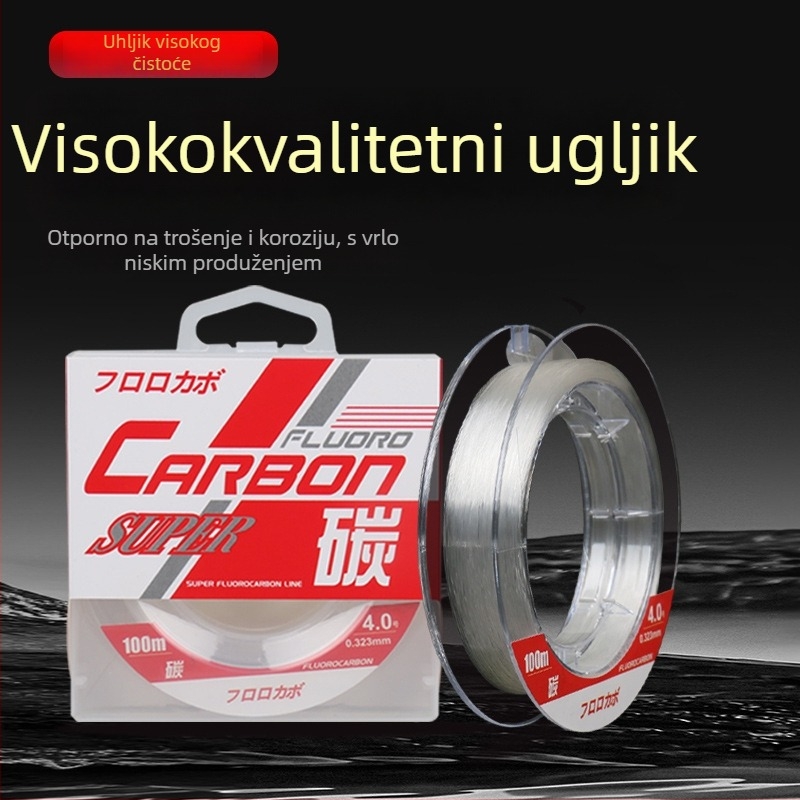 Pinsen Karbonska Glavna Linija – Visoke Čvrstoće Ribolovna Linija, 50m/100m