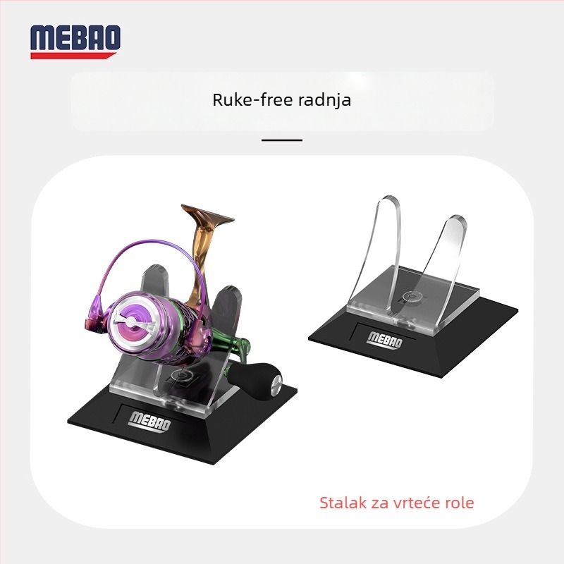 MEBAO Stalak za izlaganje ribarskih koluta – PP Materijal, Višenamjenski Stalak za Spinning Kolute