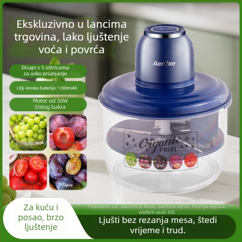 Automatski oguljivač voća za kućnu upotrebu, nož od nehrđajućeg čelika, višefunkcionalan, pametan