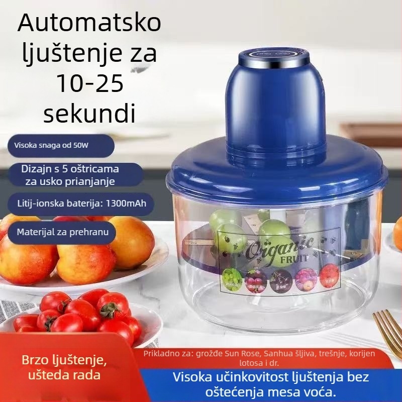 Automatski oguljivač voća za kućnu upotrebu, nož od nehrđajućeg čelika, višefunkcionalan, pametan