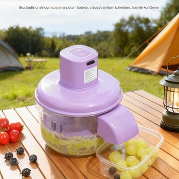 Saint Kai stroj za oljuštenje grožđa i češnjaka - potpuno automatski, električni, višestruko funkcionalan, ABS i PC materijal