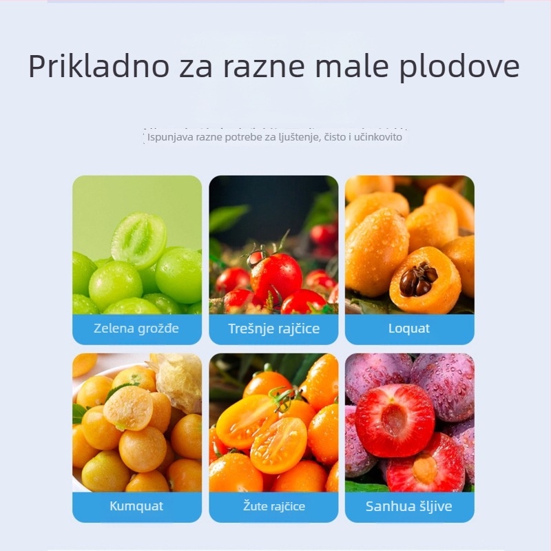 Saint Kai stroj za oljuštenje grožđa i češnjaka - potpuno automatski, električni, višestruko funkcionalan, ABS i PC materijal