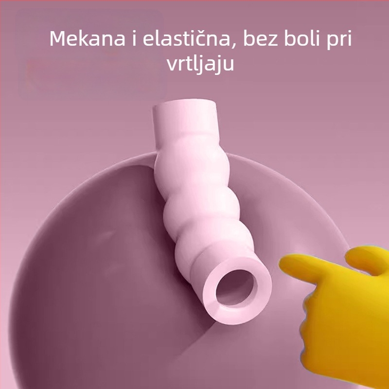 Dječje skakačko uže s brojkama od perlica i bambusnim segmentima – Materijal: PP + mekano ljepilo, pogodno za djecu vrtića i osnovne škole
