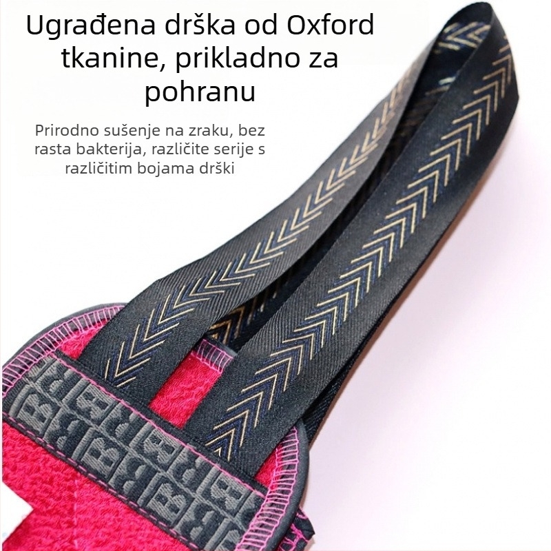 Eksfolirajuća krpa za leđa – gruba tekstura, materijal rayon, za odrasle